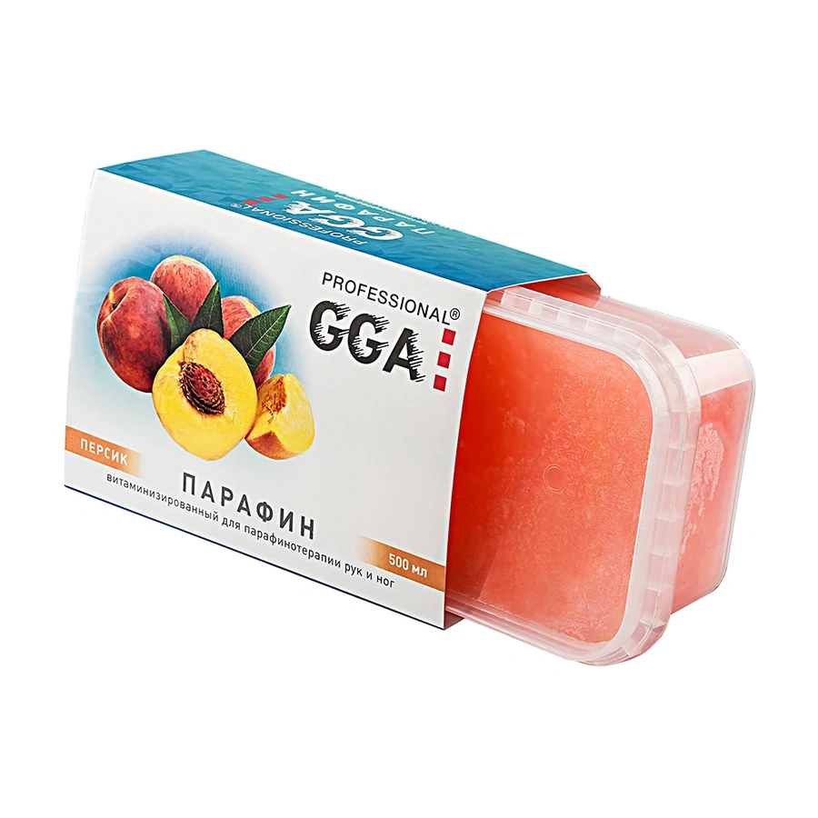 Вітамінізований парафін Персик GGA Professional Vitaminized Peach Paraffin 500 мл