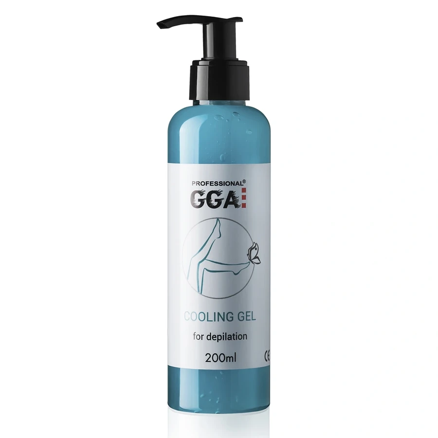 Охолоджуючий гель після депіляції GGA Professional Cooling Gel for Depilation 200 мл