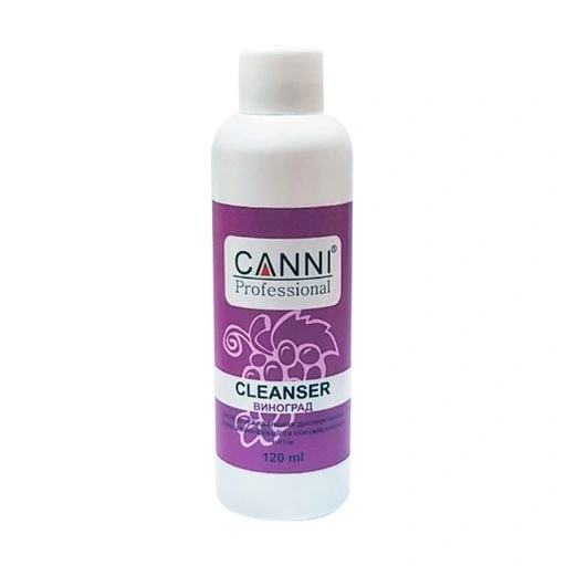 Засіб видалення липкого шару 3в1 Canni Cleanser 3 in 1 Grapes виноград 120 мл