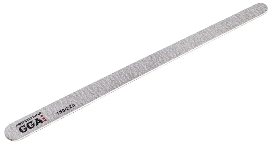Пилка крапелька для натуральних та штучних нігтів GGA Professional Nail File Drop 150/220 грит