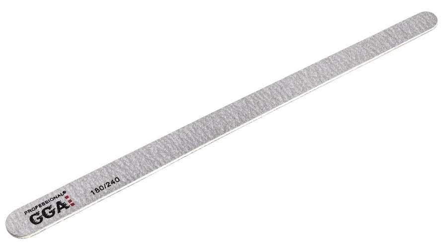 Пилка крапелька для натуральних нігтів GGA Professional Nail File Drop 180/240 грит