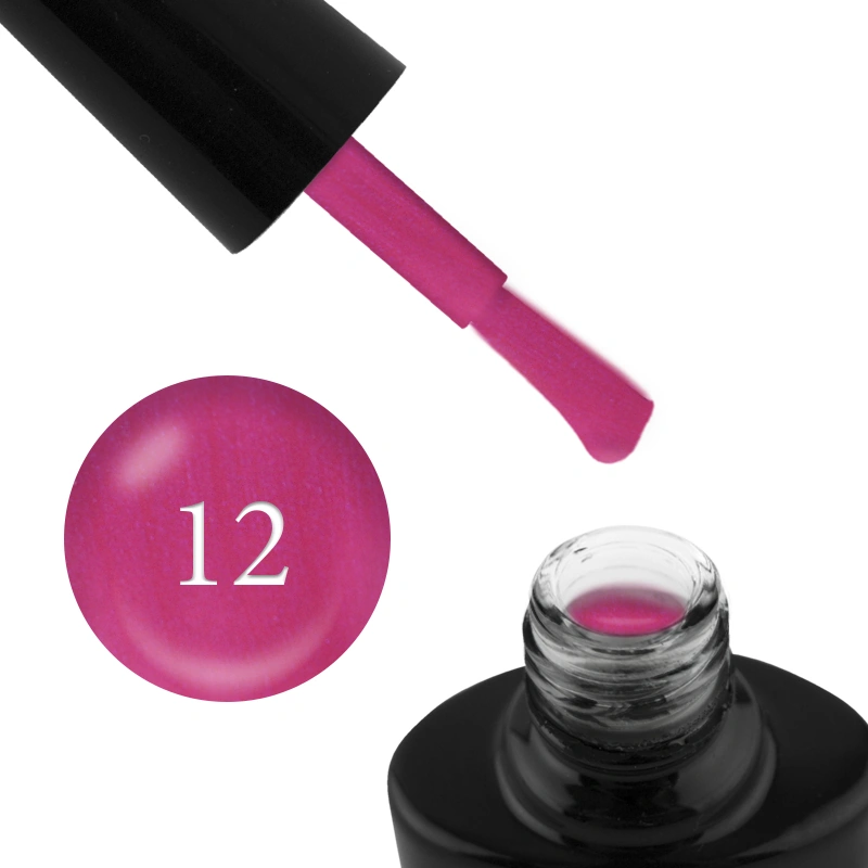 Гель-лак G.La color Gel Polish №12 ягідно-рожевий з перламутром 10 мл