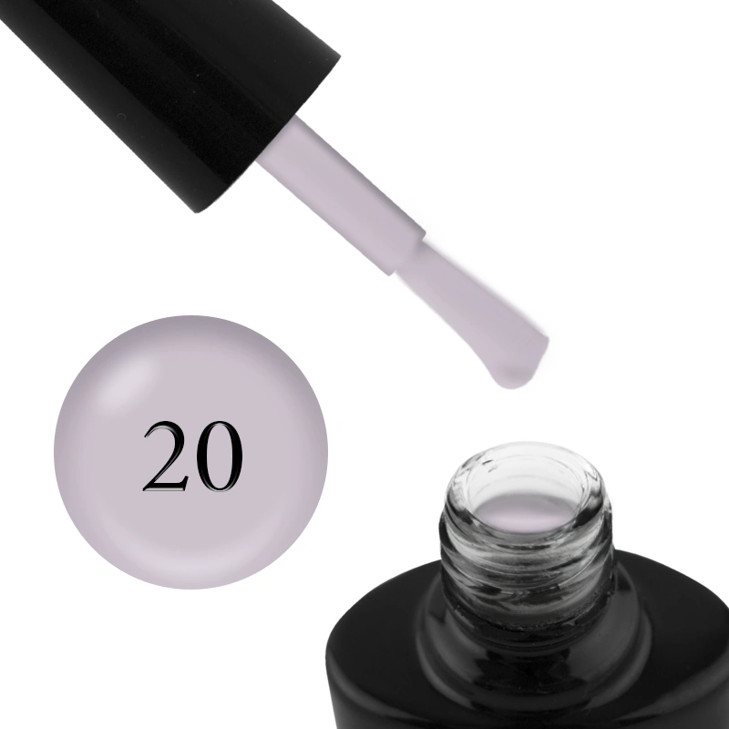 Гель-лак G.La color Gel Polish №20 попелястий, емаль 10 мл
