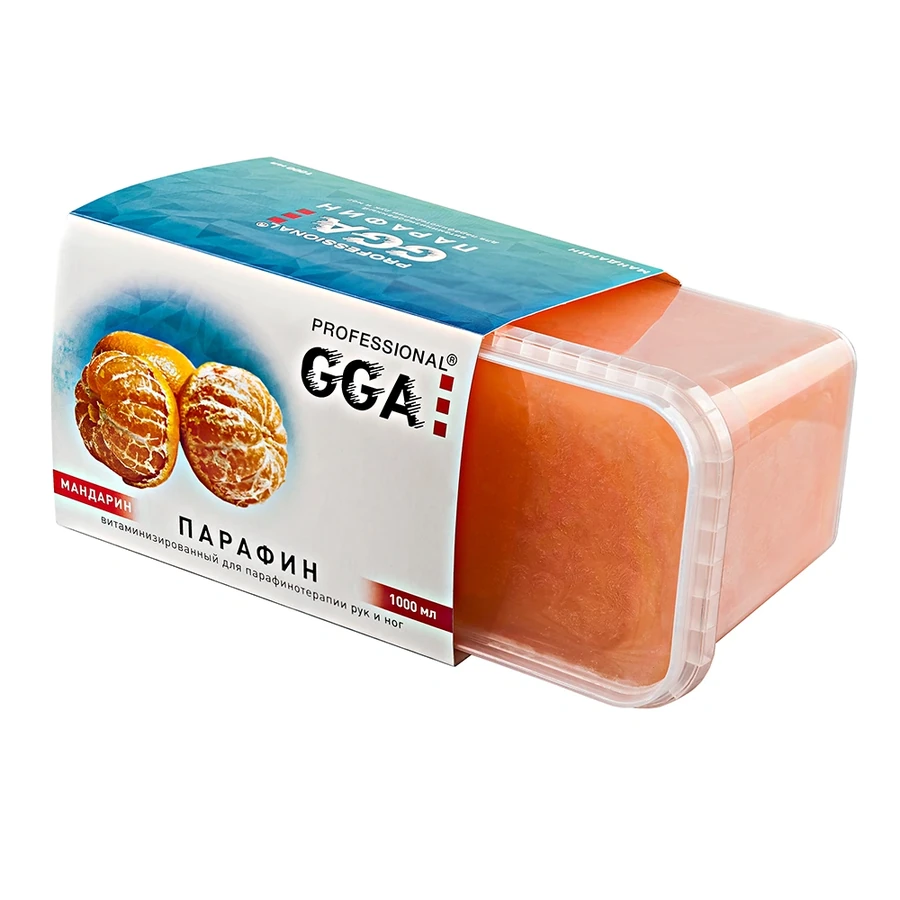 Парафін вітамінізований Мандарин GGA Professional Vitaminized Mandarin Paraffin 1000 мл