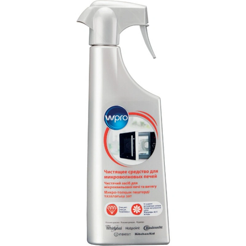Спрей для мікрохвильових печей WPRO Microwave Cleaner 500 мл (C00385573)