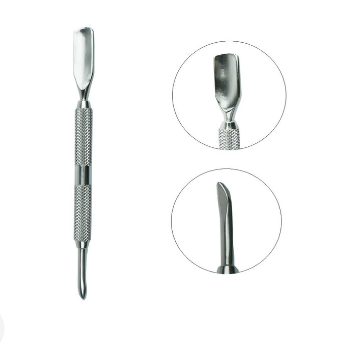 Лопатка для манікюру Canni Manicure Spatula Pusher and Peak пушер+піка