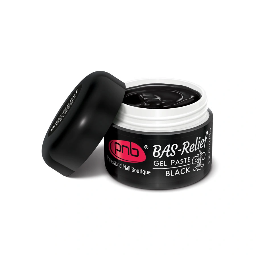 Гель-паста PNB BAS-Relief Gel Paste Black чорна