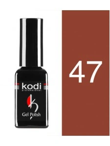 Гель-лак Kodi Гель лак №47 бордо з бронзовим з перламутром 12 мл