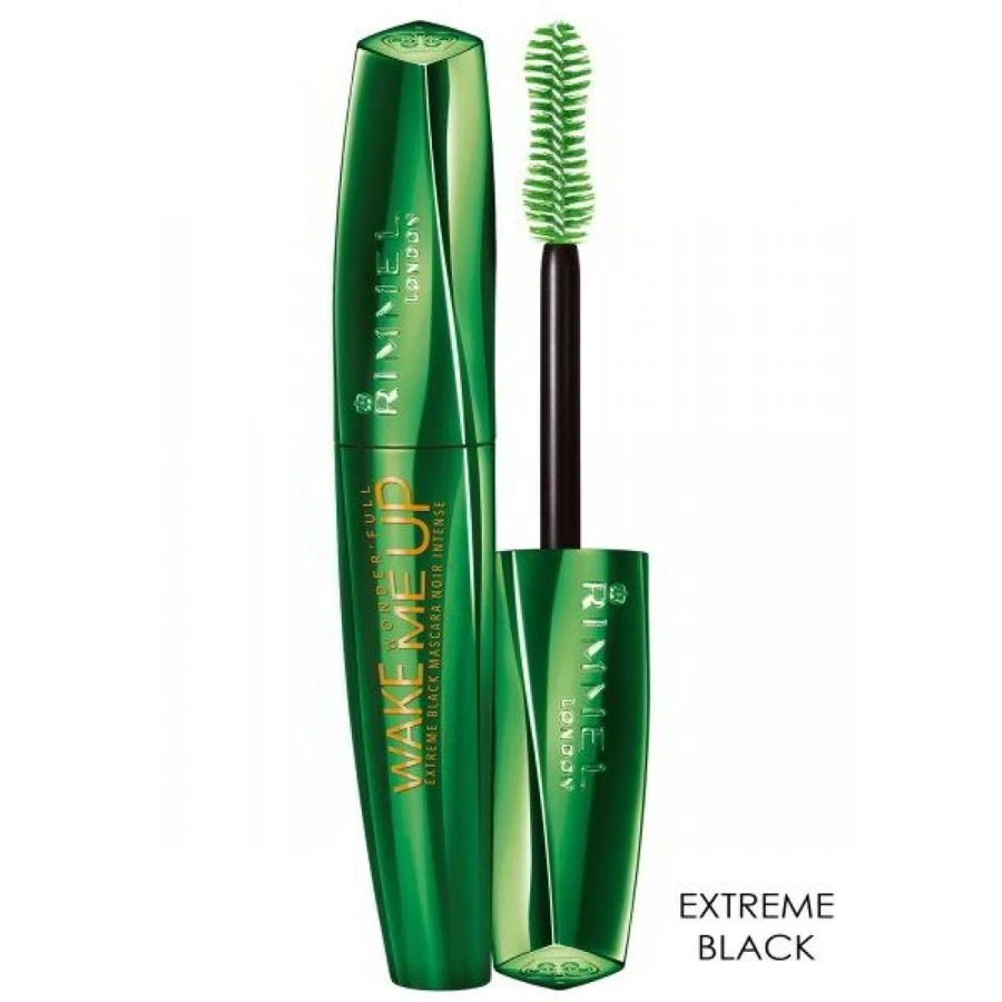 Туш для вій Rimmel Wonderfull Wake Me Up №03 (Extreme Black) ультра чорна