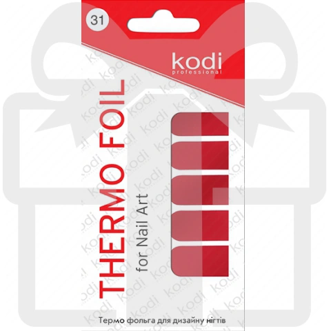 Термофольга Kodi Подарунок! Thermo Foil for Nail Art №31