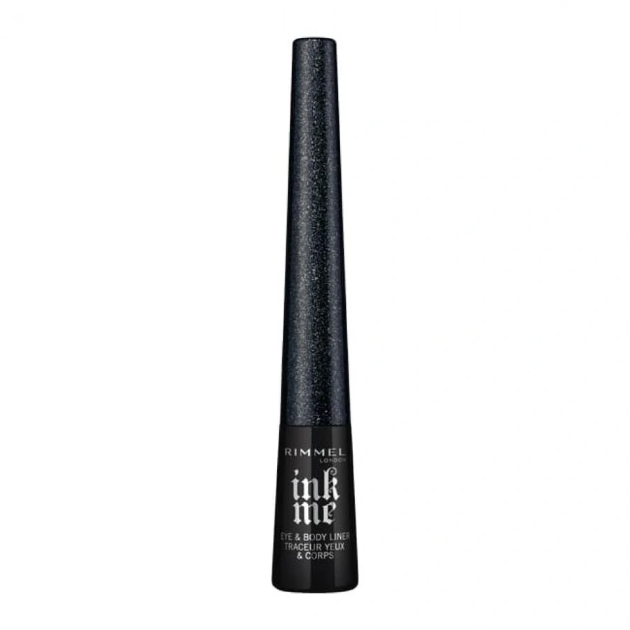 Підводка для очей та тіла Rimmel Ink Me Halloween (Black) блискуче-чорна