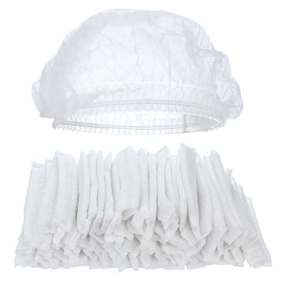 Одноразові шапочки 100 шт Nail Perfect Cap for Hair Colored кольорові 100 шт