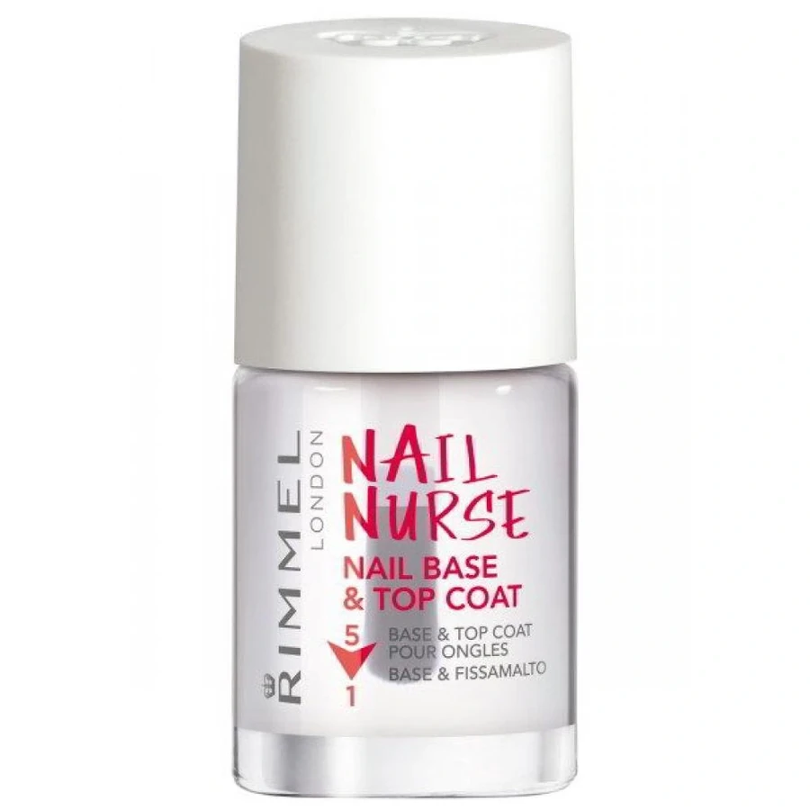 Універсальний засіб для нігтів Rimmel Nail Care Base&Top Coat (5 до 1) 12 мл