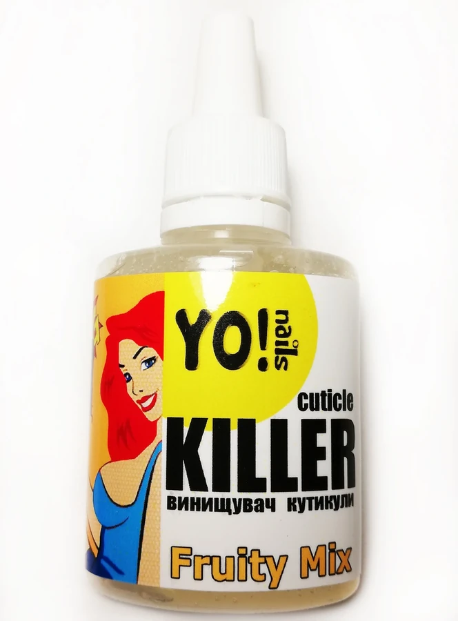 Засіб для видалення кутикули Yo!Nails Cuticle Killer Fruity Mix фруктовий мікс 30 мл