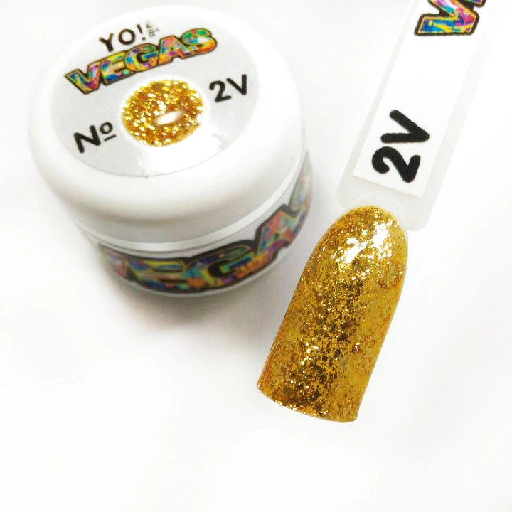 Гель-лак Yo!Nails Vegas V2 ультраблесткий 5 мл
