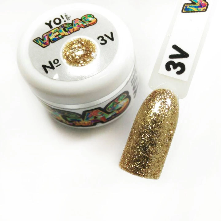 Гель-лак Yo!Nails Vegas V3 ультраблесткий 5 мл