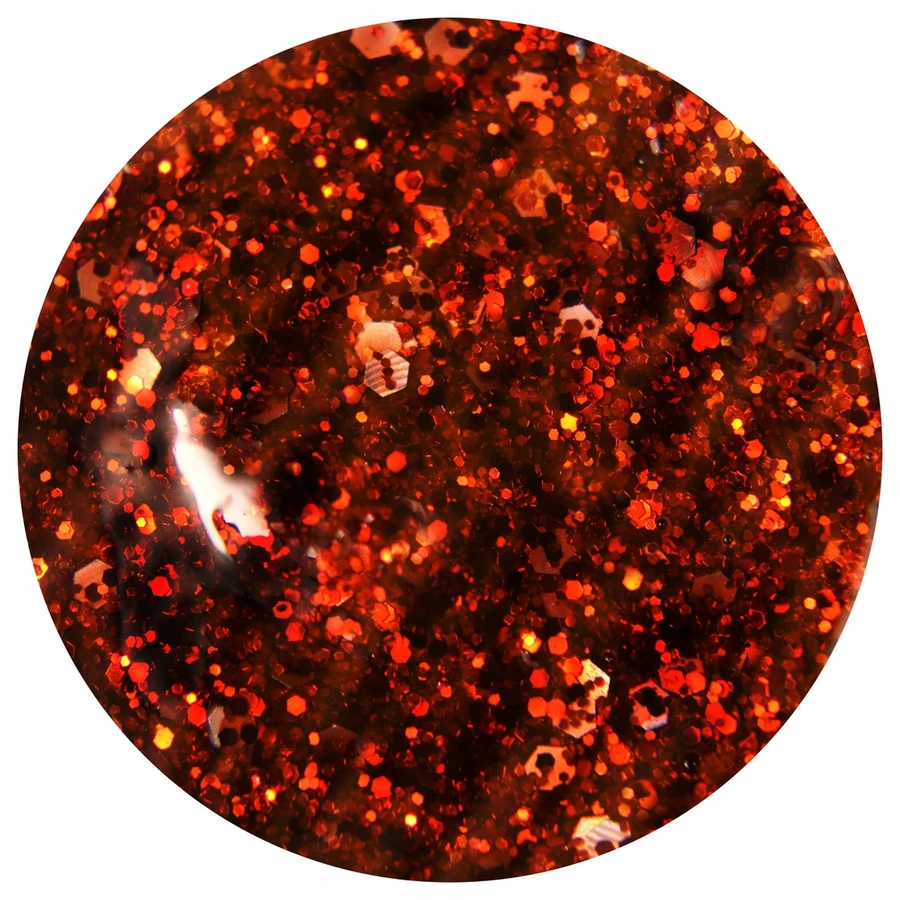 Гель-лак Yo!Nails Zirka Red гліттерний 5 мл