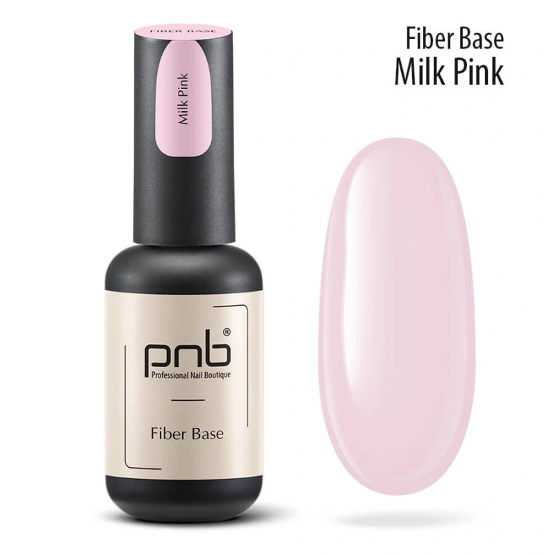 Файбер база PNB, молочно-рожева PNB UV/LED Fiber Base Milk Pink 17 мл