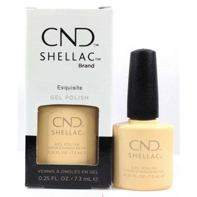 Гель-лак CND Shellac Exquisite приглушений жовтий, емаль 7,3 мл