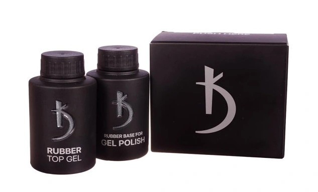 Базове та фінішне каучукове покриття Kodi Best Twins Set (Rubber Top 35 мл + Rubber Base 35 мл) набір