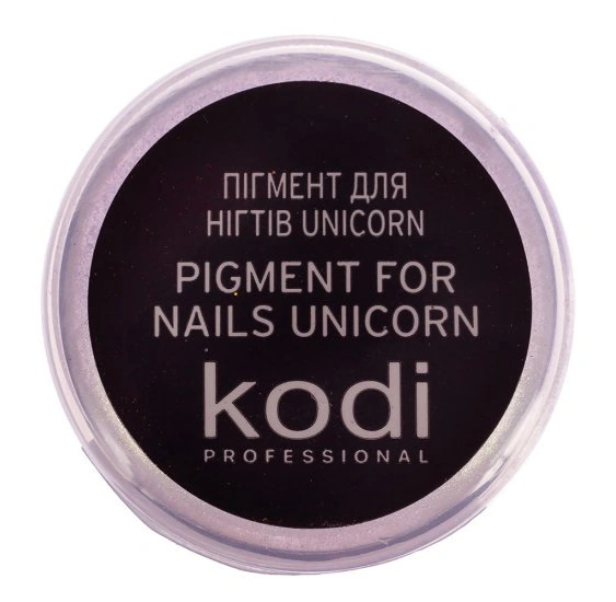 Дзеркальна пудра для нігтів Kodi Mirror Powder Unicorn №01 єдиноріг 2 г