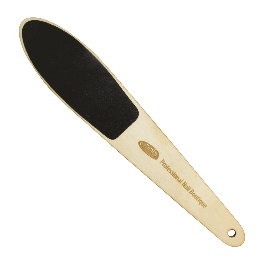 Педикюрна пилка для стоп PNB Wooden Pedicure File 100/180 грит