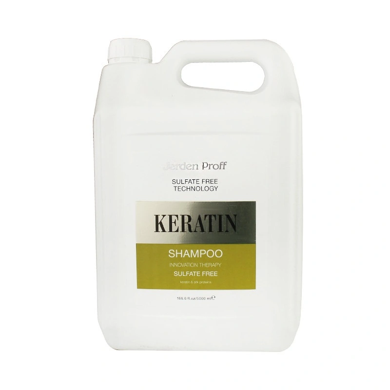 Шампунь для волосся Jerden-Proff Shampoo with Keratin Non Sulphate безсульфатний, кератиновмісний 5 л