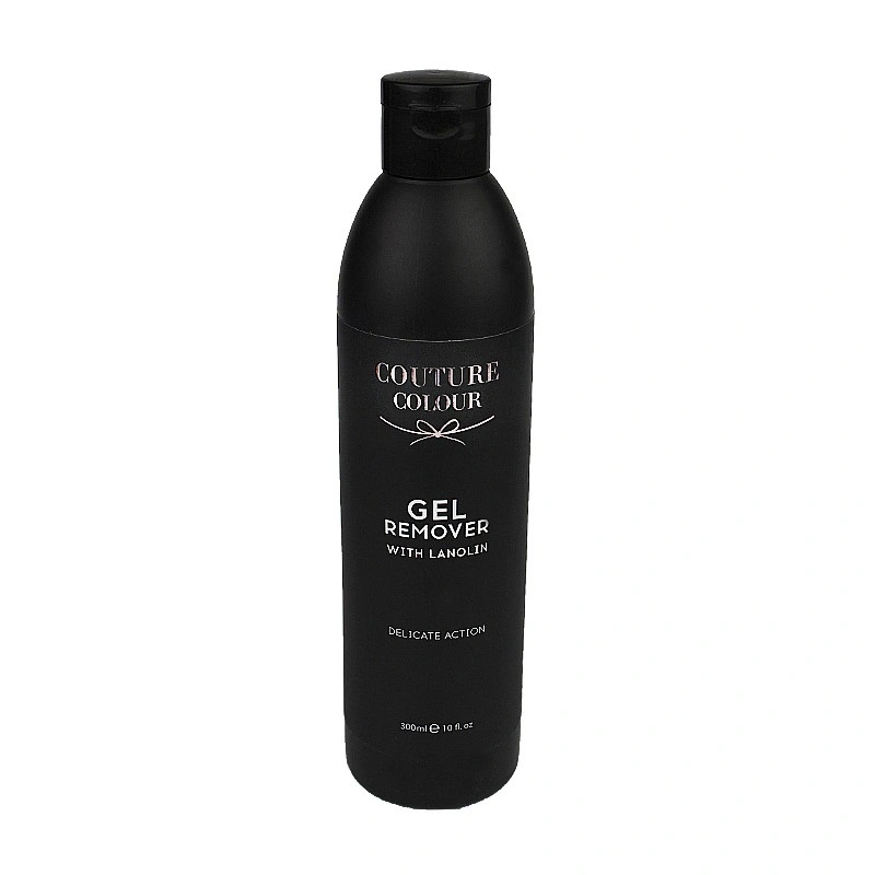 Рідина без ацетону для зняття гель-лаку Couture Colour Gel Remover with Lanolin з ланоліном 300 мл