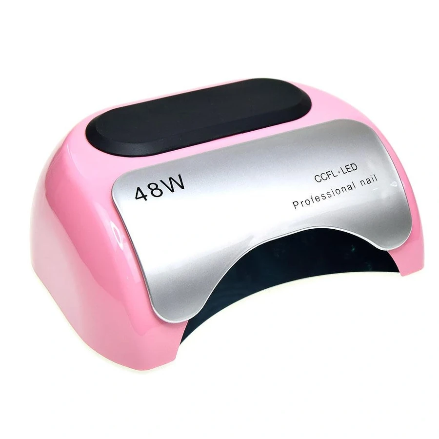 Світлодіодна LED лампа 48 Ватт Nail Perfect CCFL+LED 48W Pink