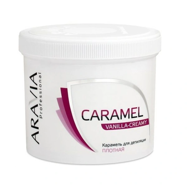 Карамель для шугарінгу ARAVIA Professional Caramel for Shugaring Vanilla-Creamy ванільно-вершкова, щільної консистенції 750 г