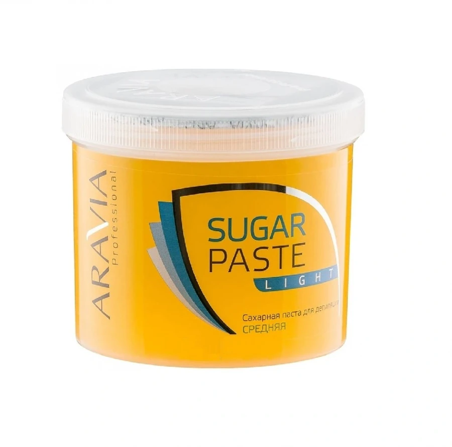 Цукрова паста для шугарінгу ARAVIA Professional Sugar Paste for Shugaring Light середньої консистенції лайт 750 г