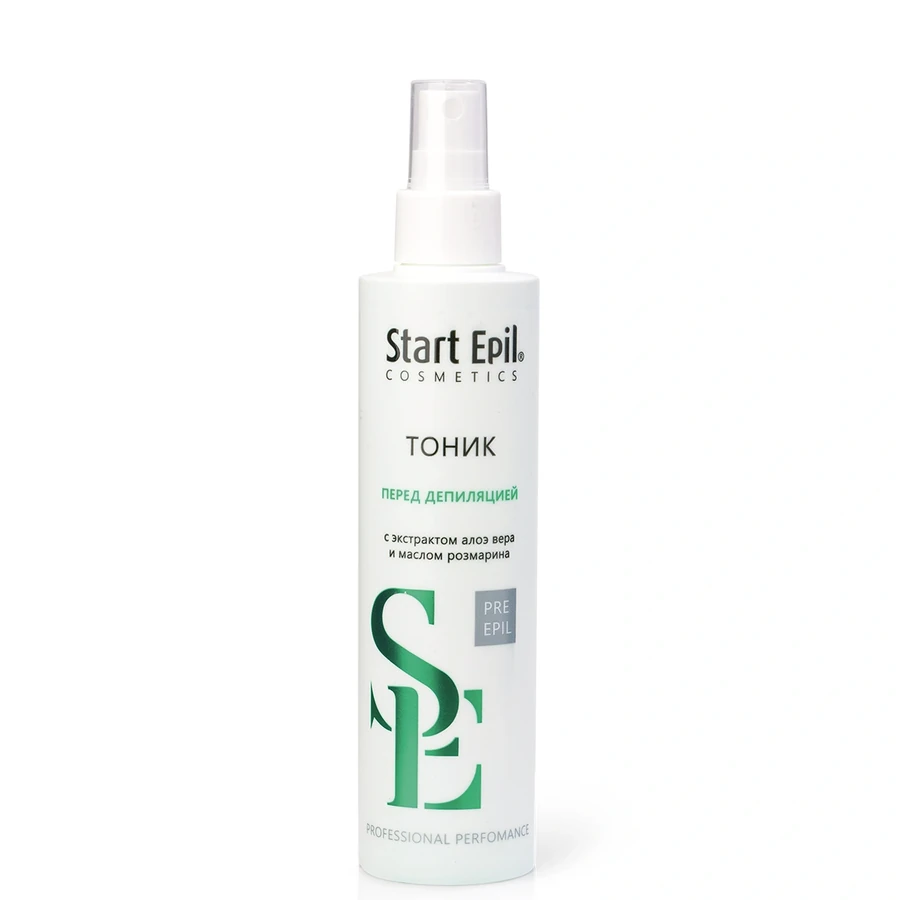Тонік перед депіляцією для чутливої ​​шкіри Start Epil Tonic Before Depilation for Sensitive Skin (Aloe and Rosemary) алое та розмарин 200 мл