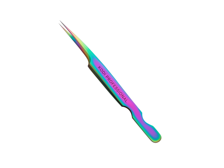 Принцет для нарощування вій Kodi Tweezers для Eyelash Extension R10 (Straight) прямий