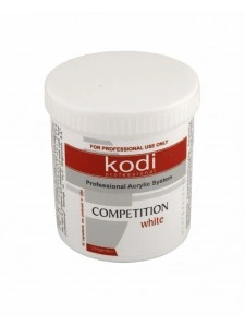 Біла акрилова пудра швидкого затвердіння Kodi Competition White Powder 224 г
