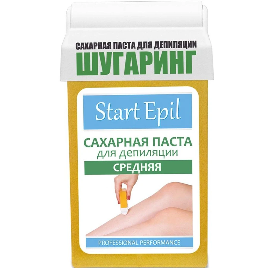 Цукрова паста для депіляції в картриджі Середня ARAVIA Professional Start Epil Sugar Paste for Depilation in Cartridge Medium 100 г