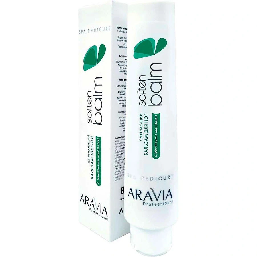 ARAVIA Professional Soothing Foot Balm with Essential Oils Soft Balm 100 мл
