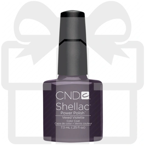 CND Подарунок! Shellac Vexed Violette 7,3 мл