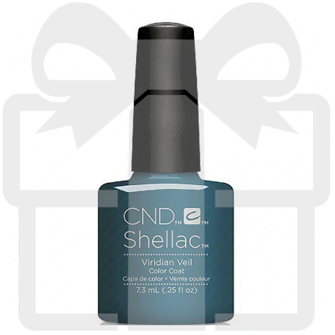 CND Подарунок! Shellac Viridian Veil 7,3 мл