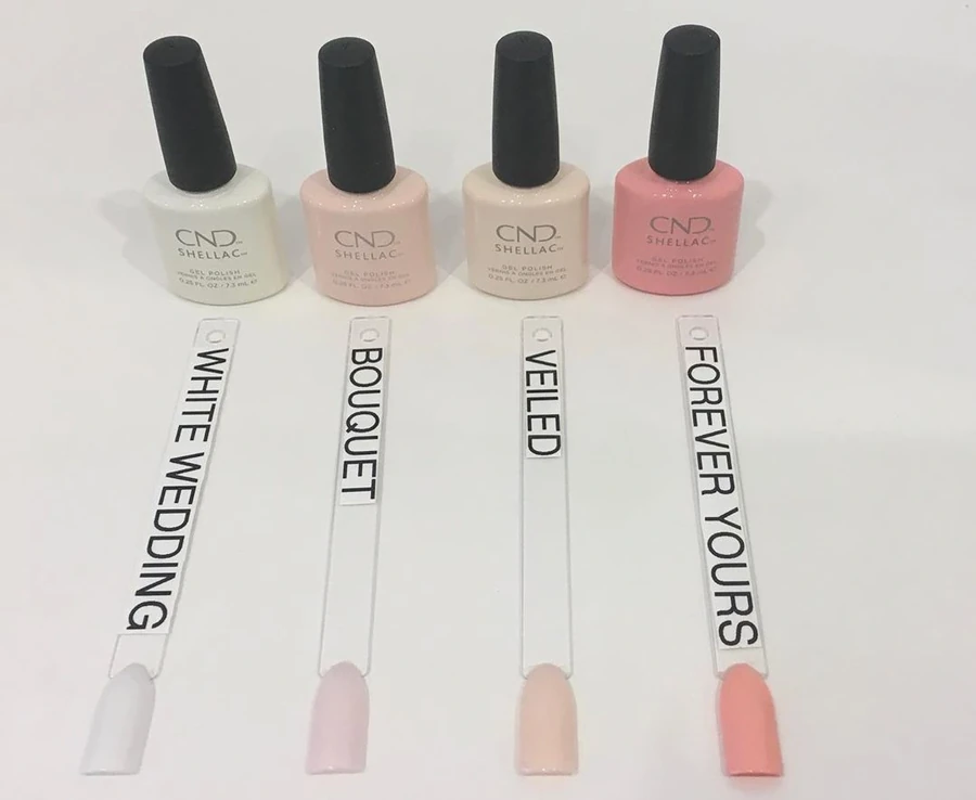 Гель-лак CND Shellac White Wedding білий, емаль 7,3 мл