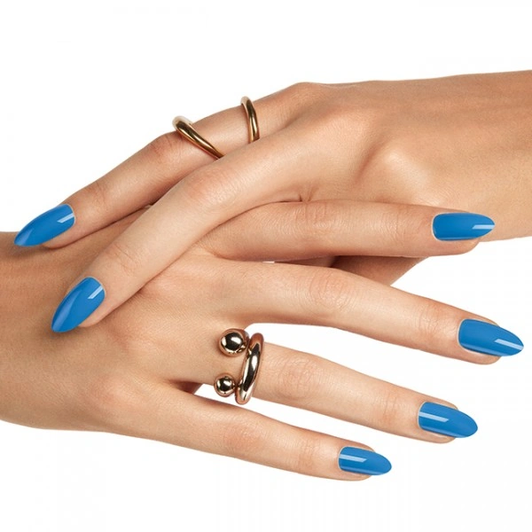 Лак CND VINYLUX 316 Dimensional синій, емаль 15 мл