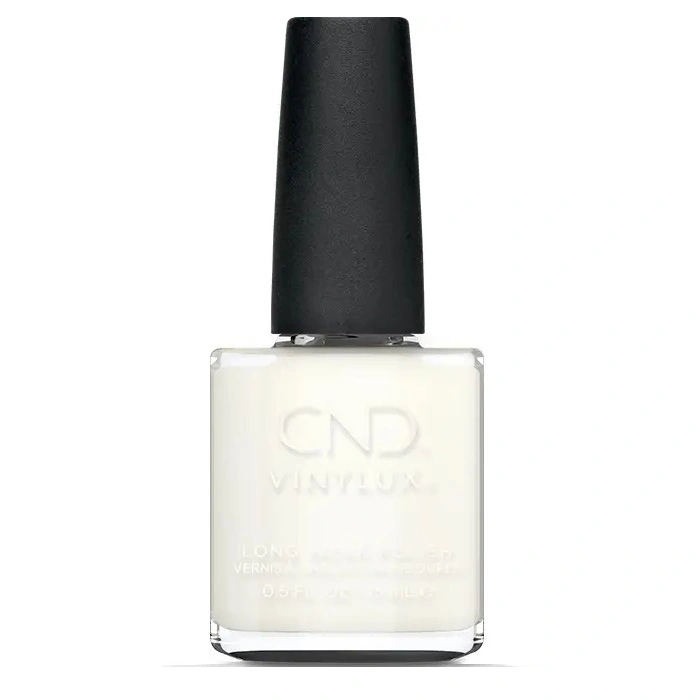 Лак CND VINYLUX 318 White Wedding білий, емаль 15 мл
