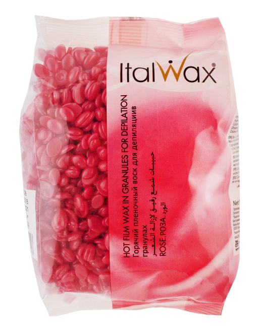 Гранульований гарячий віск ItalWax Rose Wax In Granules троянда 500 г