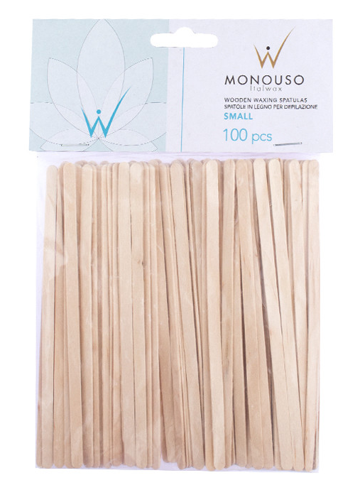 Дерев`яні шпателі ItalWax Wooden Spatula Small 6х140 100 шт