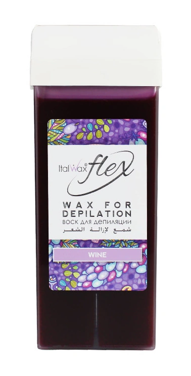 Віск у картриджі Вино ItalWax Flex Wax For Depilation Wine 100 мл