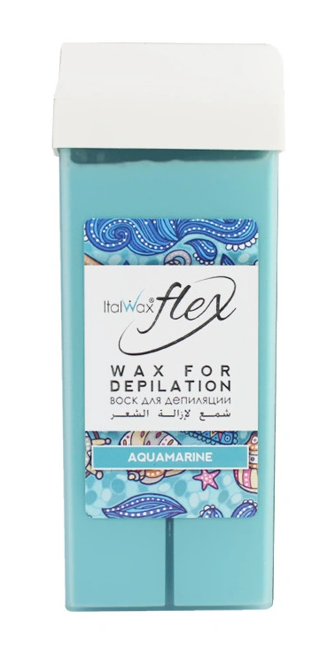 Віск у картриджі Аквамарин ItalWax Flex Wax For Depilation Aquamarine 100 мл