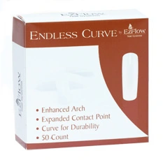 Типси з повною контактною зоною №4, 50 шт EzFlow Endless Curve №4