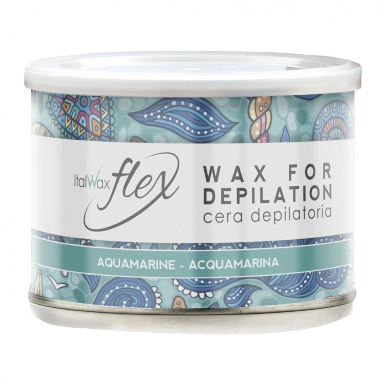 Теплий віск для депіляції Аквамарін ItalWax Flex Wax For Depilation Aquamarine 400 мл