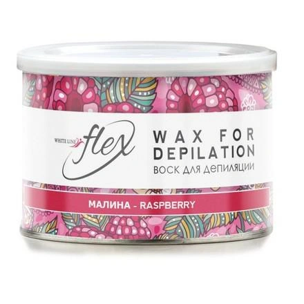 Теплий віск для депіляції Малина ItalWax Flex Wax For Depilation Raspberry 400 мл