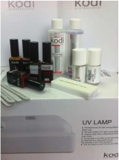 Стартовий набір для моделювання гелевих нігтів Kodi Nail Gel Set