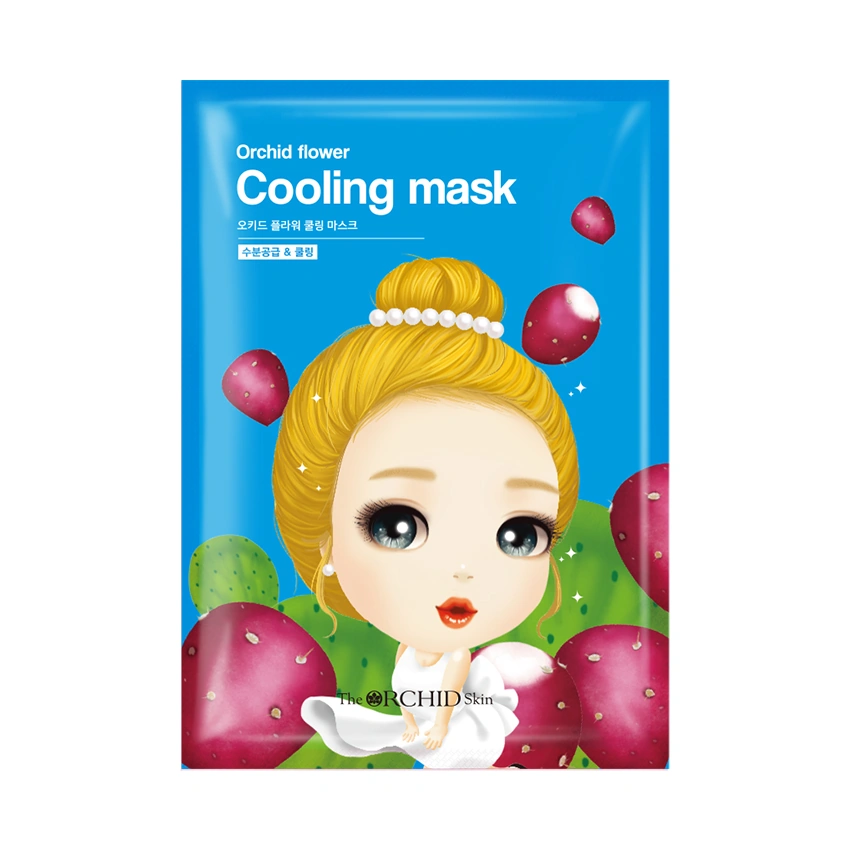 Тканинна маска для обличчя The Orchid Skin Flower Cooling Mask охолодна 25 г